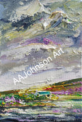 Scottish Landscape - Cottage by a Loch