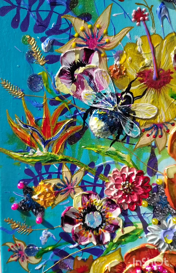 Hummingbird Sculpture Art - Rapture