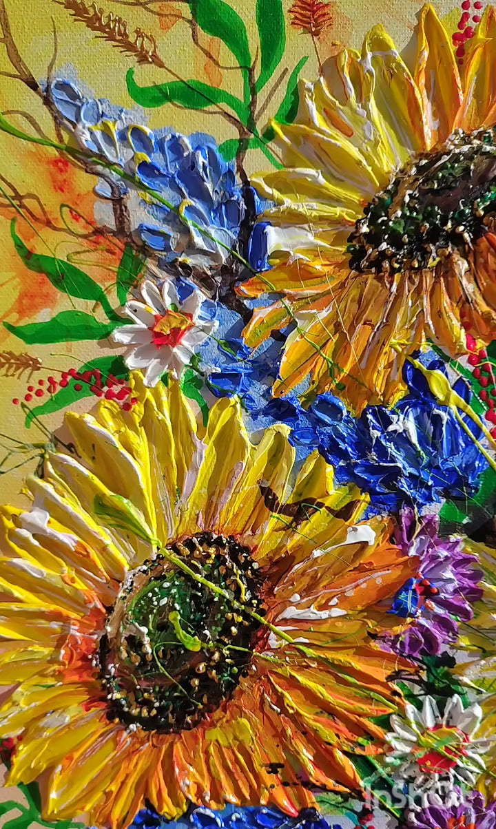 Sunflower Art - Bring Me Sunshine
