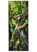 Squirrel Sculpture Art - Hello Ladybird