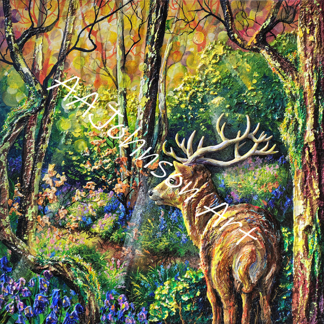 Stag Art - Strength in Silence