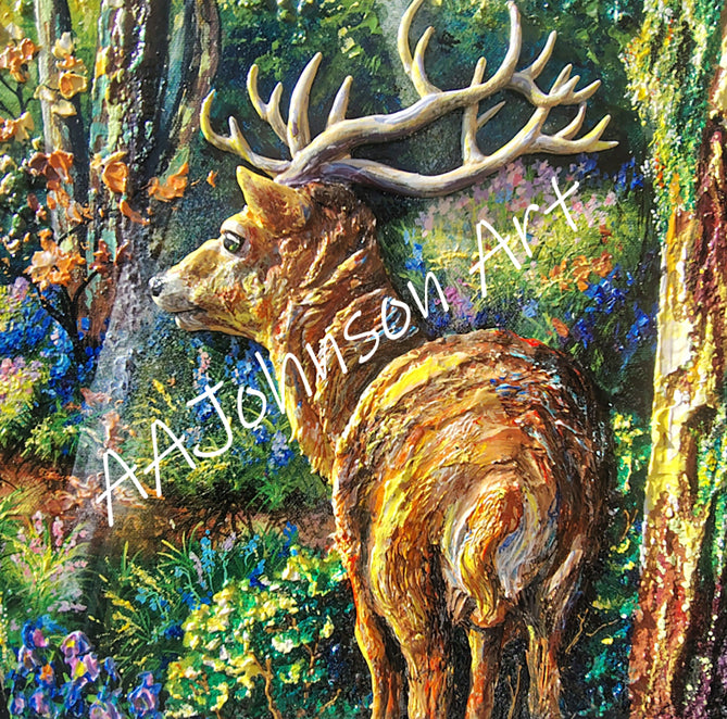 Stag Art - Strength in Silence