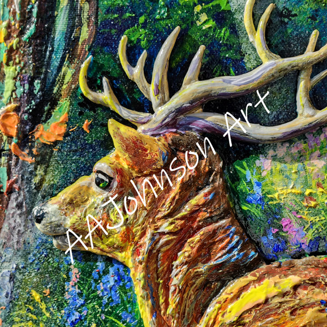 Stag Art - Strength in Silence